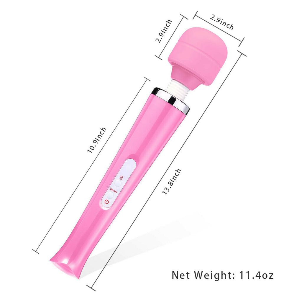 Magic Massage Wand Muscle Relaxation Massager 20 Speed Vibrating Full Body Therapy Motor Vibration